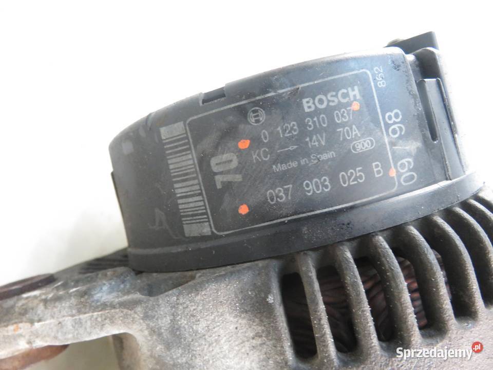 ALTERNATOR SKODA OCTAVIA 16 0123310037 osobowe małopolskie