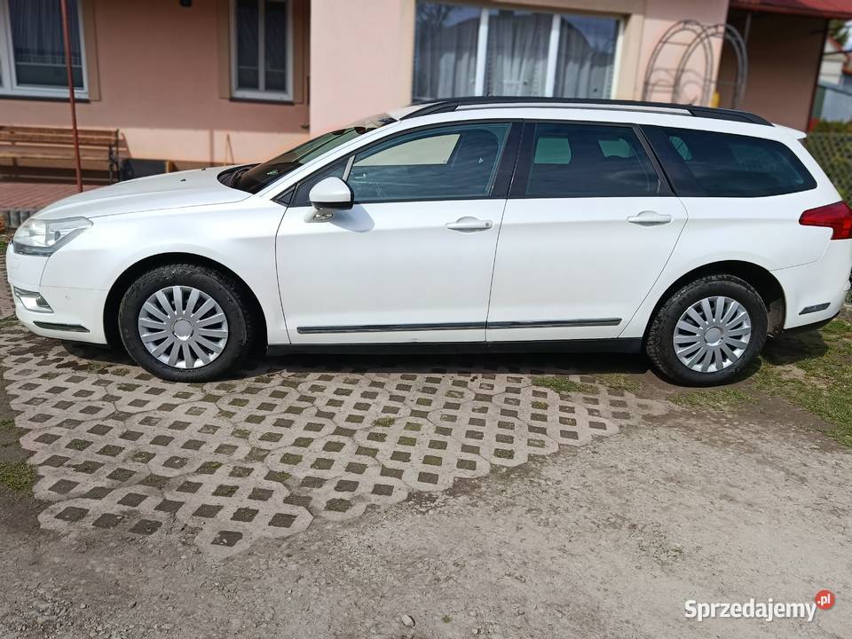 Citroen C5 16 HDi Biała perła okazja Zarszyn