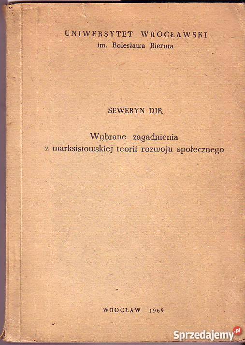 1232 WYBRANE ZAGADNIENIA Z MARKSISTOWSKIEJ TEORI