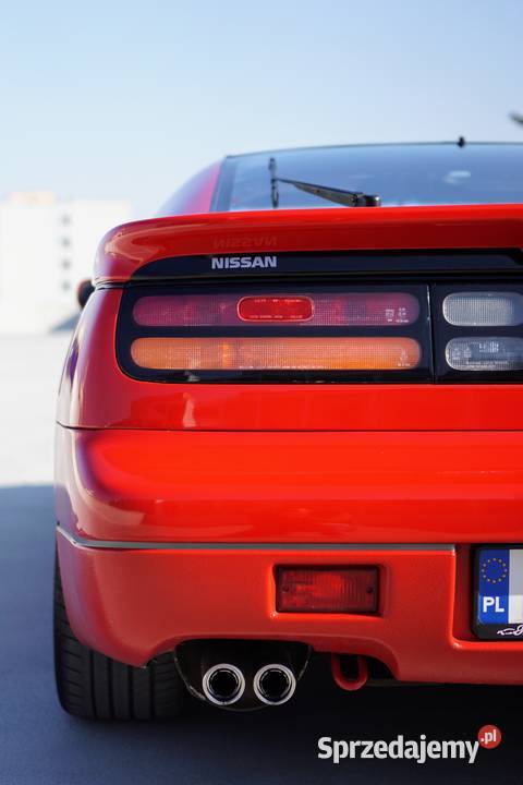 Nissan 300ZX Twin Turbo Manual Europa Aztec Red 2960cm3 Wrocław