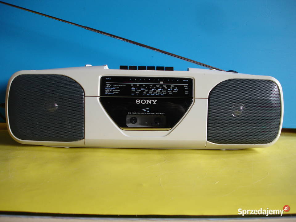 Radiomagnetofon SONY CFS201L lubuskie Zielona Góra