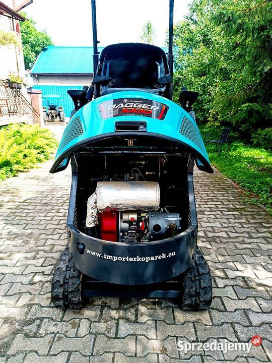 Minikoparka Kingway BAGGER 1000 Koparki Żarki sprzedam