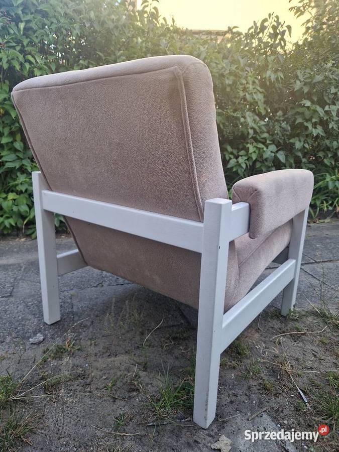 Fotel PRL odnowieniu Ciechocinek