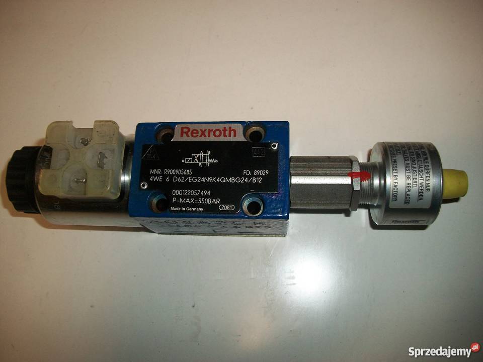 Rozdzielacz 4WE6D62 EG24N9K4QMBG24 B12 Rexroth Sklep Olkusz