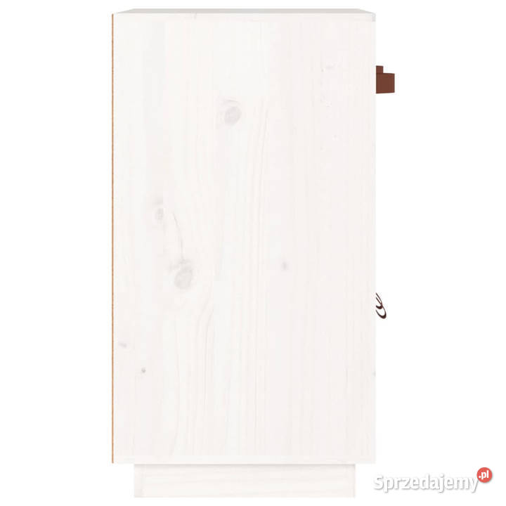 Szafka biała 655x40x75 lite drewno sosnowe