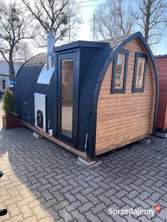 Sauna Ogrodowa RĘKI igloo 4 m PANORAMA Białystok