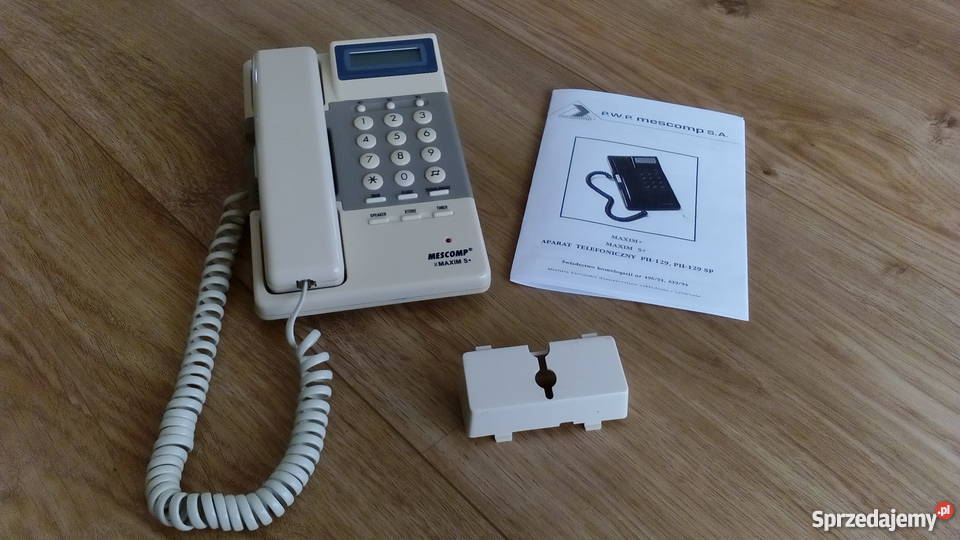Telefon stacjonarny MESCOMP Maxim S Ostrów Mazowiecka