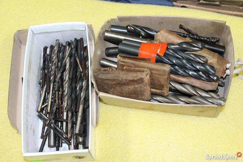 Wiertła z chwytem walcowym na stożek różne śr Kalisz