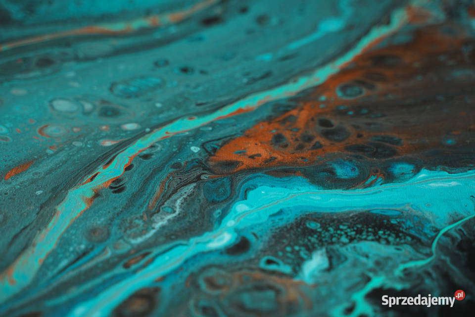 Duży abstrakcyjny obraz Mgławica nieskończoności