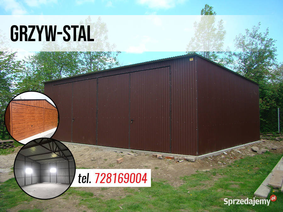 Magazyn Rolniczy Garaż Blaszany Wiata GrzywStal Pozostałe mazowieckie Płock sprzedam