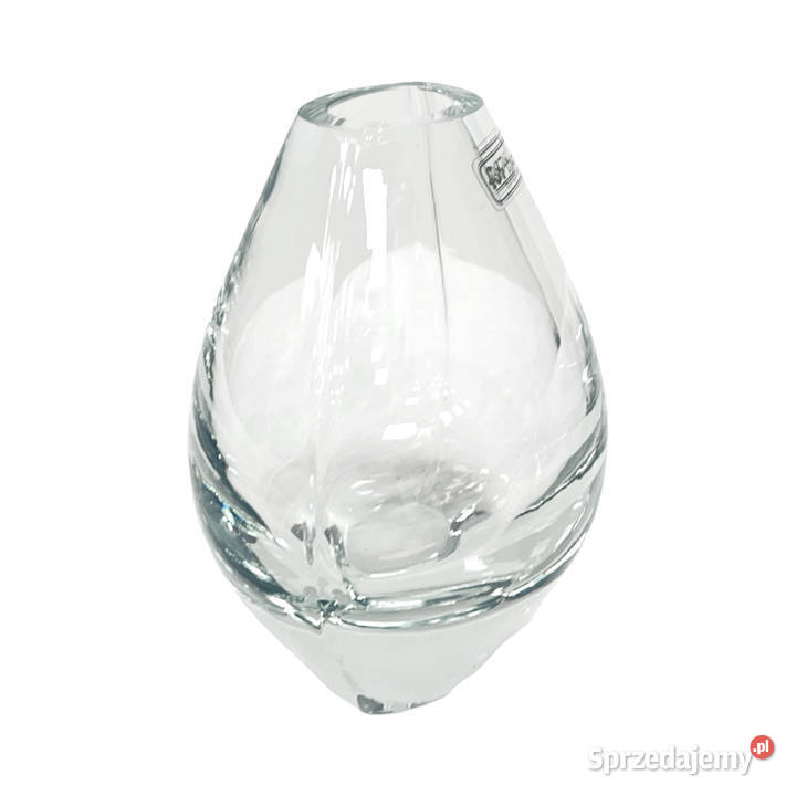 Szklany Wazon ręcznie formowany Minimalistyczny Warszawa
