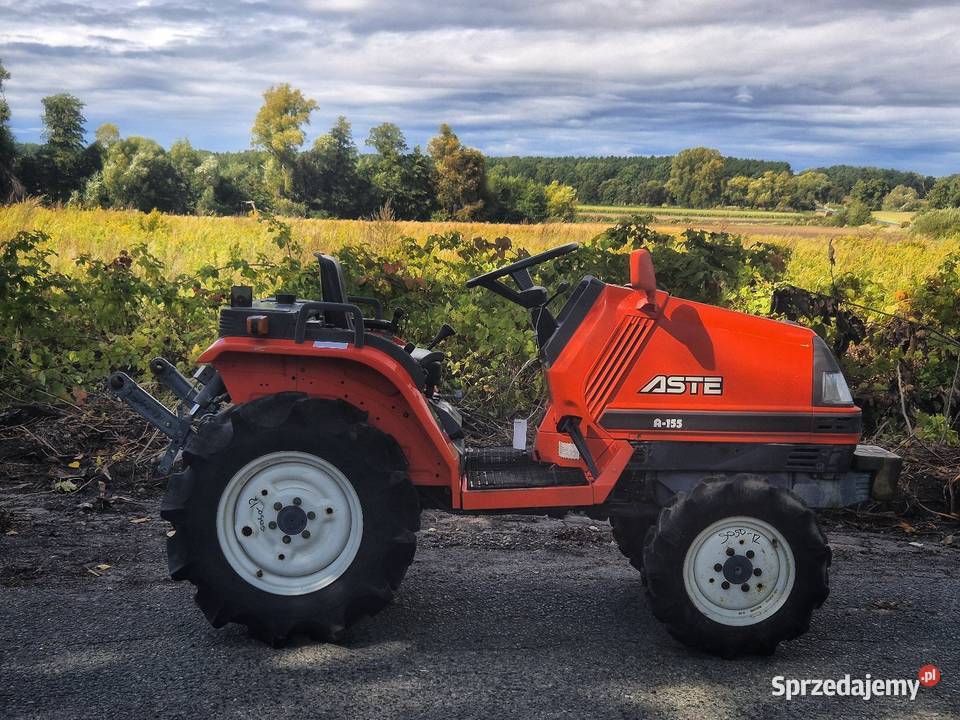 Traktorek traktor KUBOTA ASTE A155D 15 44 Małuszyn