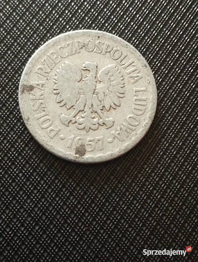 Sprzedam czwarte 1 zl 1957 r bzm Chełm