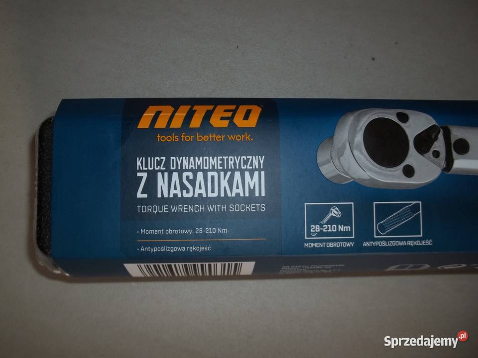Klucz dynamometryczny 3 nasadki Skoczów sprzedam