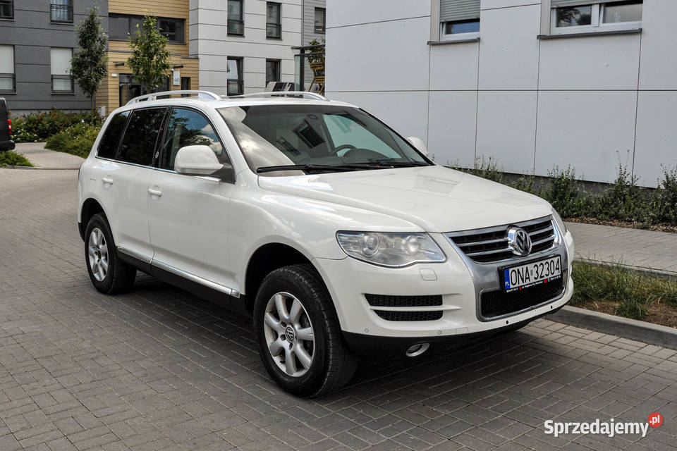 VW Touareg 30TDI Automat 4Motion Bezwypadkowy Rok produkcji 2009 Wrocław sprzedam