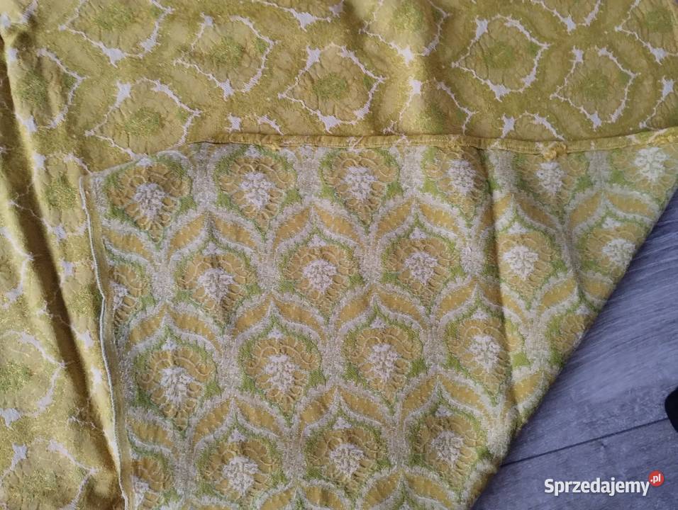 zasłona jako narzuta wielkopolskie