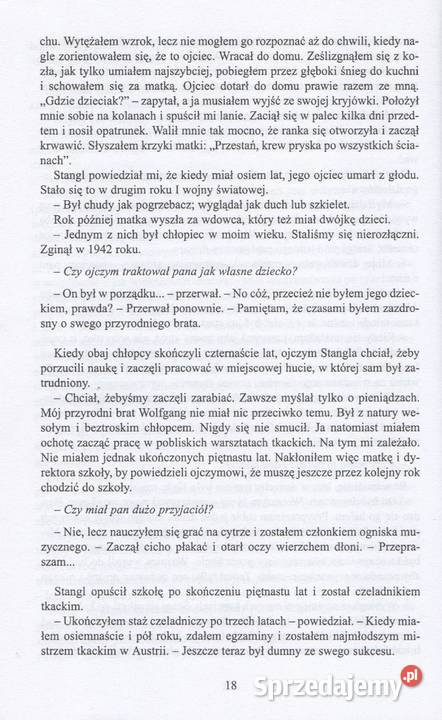 W STRONĘ CIEMNOŚCI ROZMOWY Z KOMENDANTEM Gorzów Wielkopolski