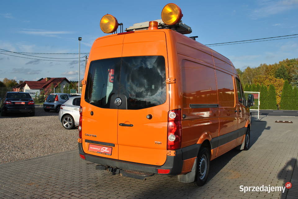 Crafter Auto Warsztat Zabudowa Regały elektryczne lusterka Sierakowice