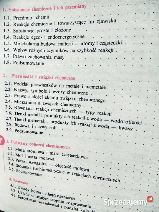 Chemia Matusewicz książki używane antykwariaty Warszawa