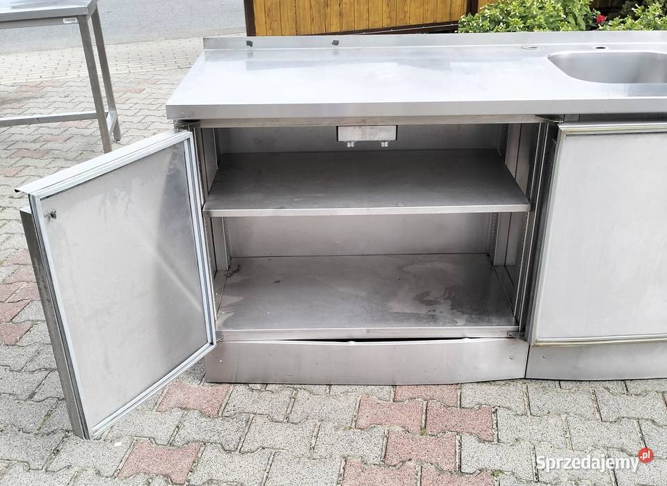 Zlew gastronomiczny zabudowany 151x65x90 Słupia Kapitulna sprzedam