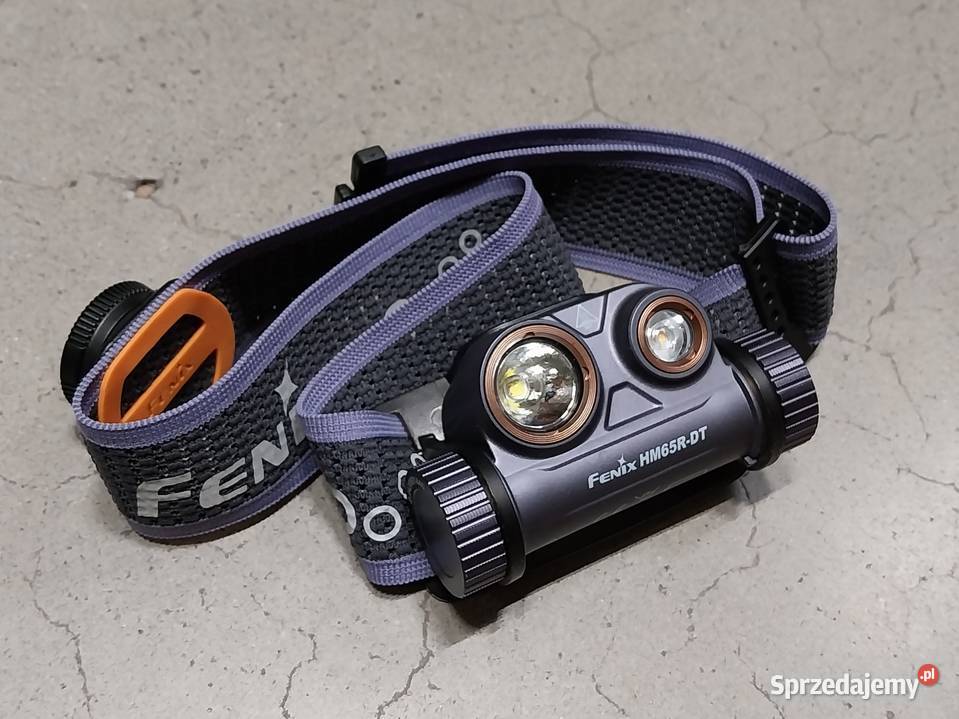 Latarka czołowa Fenix HM65RDT ciemnofioletowa Czeladź