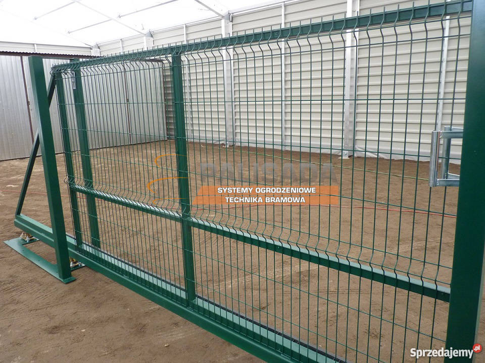 BRAMA PRZESUWNA 153 x 4 M OCYNKRAL BRAMY Ogrodzenia i bramy Gzin