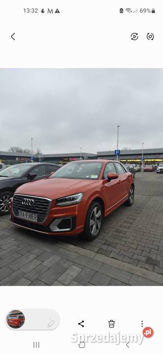 Audi Q2 KORALOWA POMARAŃCZA 150KM Q2 Kraków