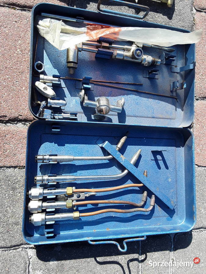 Butle gazowe tlen acetylen węże palniki komplet Pozostałe Skępe