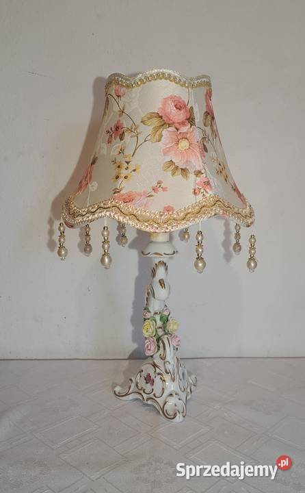 sygnowana porcelanowa lampka nocna Western mazowieckie Warszawa sprzedam