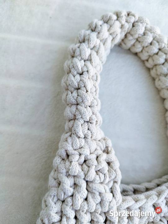 Torebka Trapez crochet ręcznie robiona z Piotrków Trybunalski