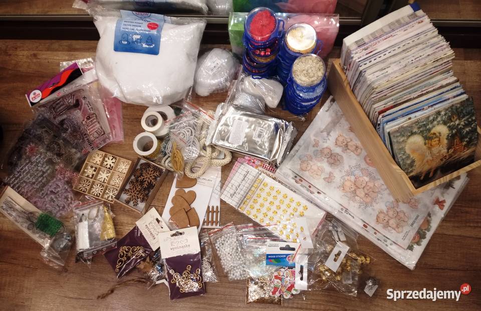 Mega zestaw do decoupage kujawsko-pomorskie Toruń