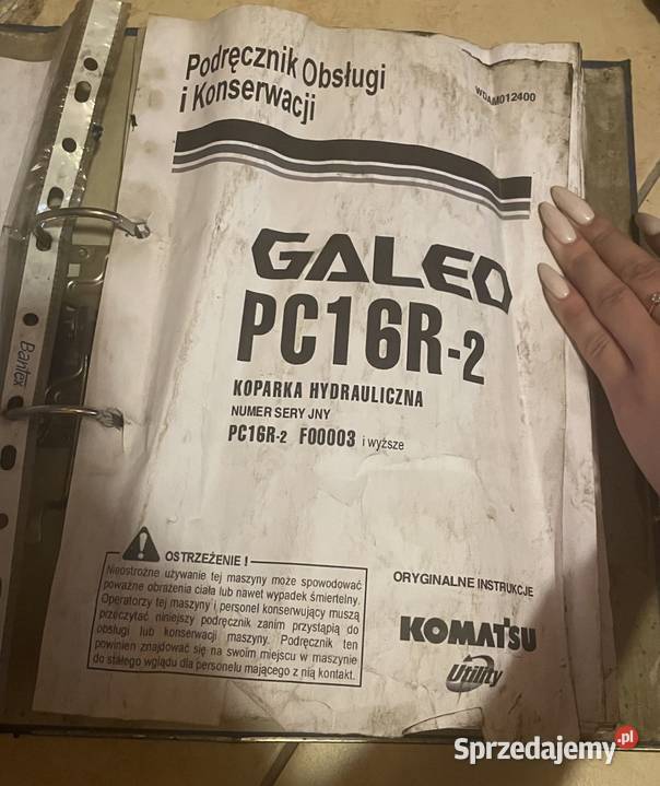 Podręcznik instrukcja obsługi konserwacji Biczyce Górne