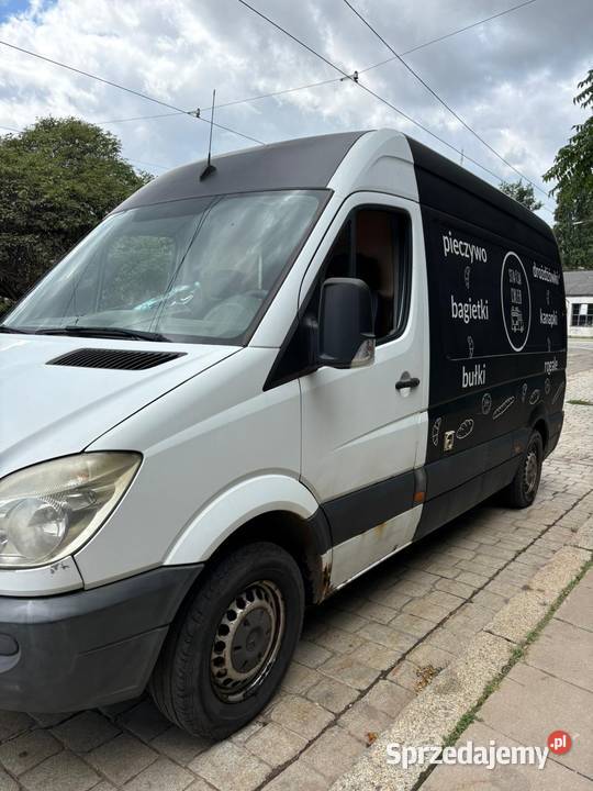 Mercedes Sprinter autosklep pieczywo foodtruck dolnośląskie Wrocław