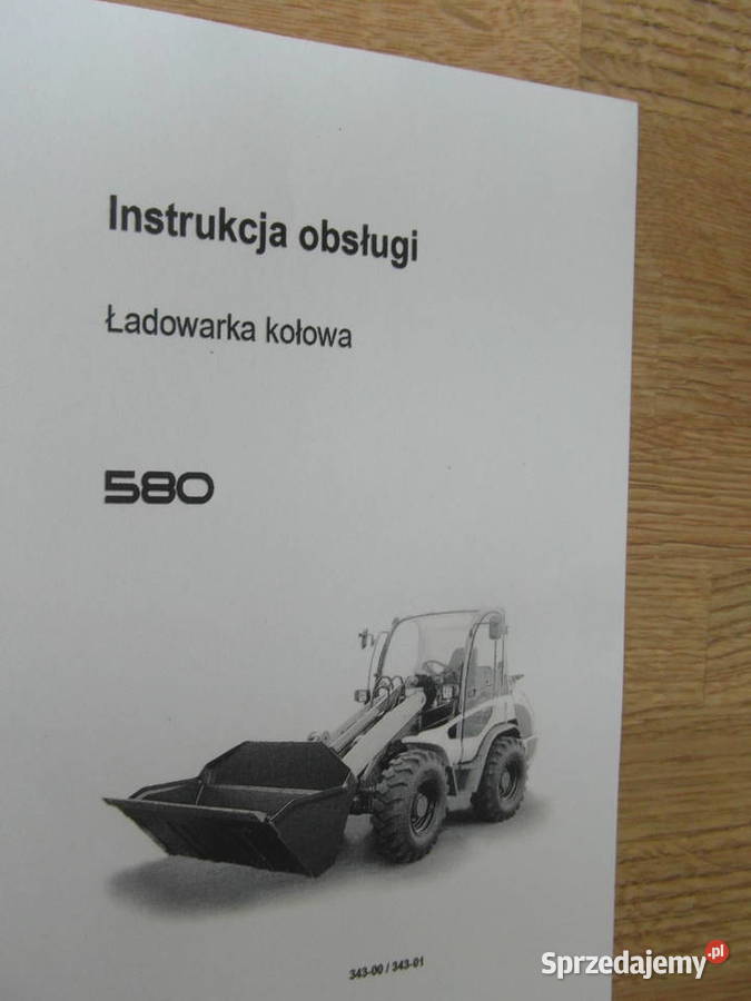 dtr instrukcja obsługi ładowarka kramer 580 i zachodniopomorskie Szczecin