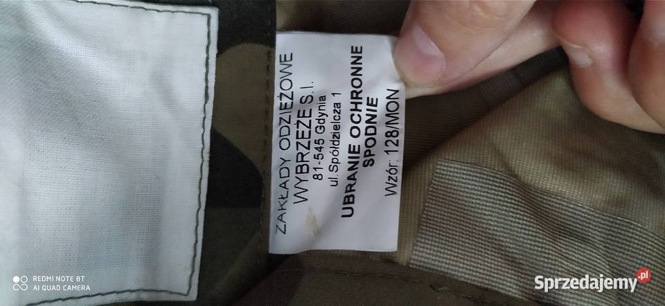 ubranie ochronne wojskowe wzór 128 mon kurtka Poznań