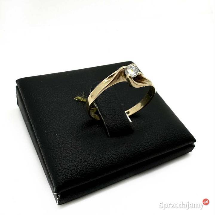 Złoty Pierścionek Próby 333 14g Rozmiar 15 Elbląg