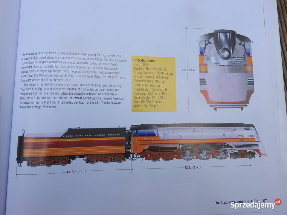 Pociągi i Lokomotywy Amerykańskie USA Warszawa