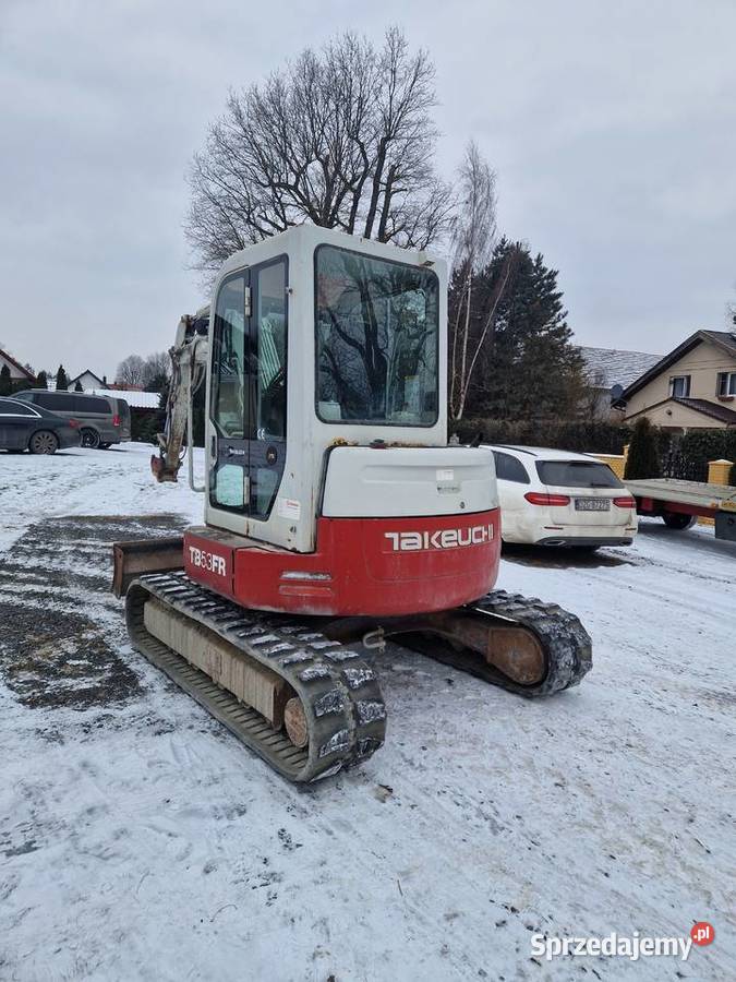 Koparka Minikoparka Takeuchi TB53FR z Niemiec Zgorzelec