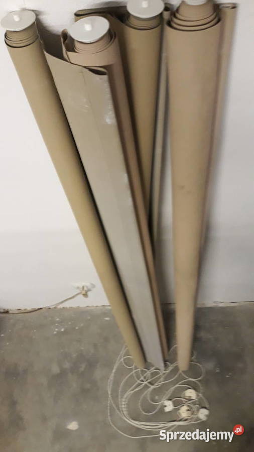 Rolety wewnętrzne używane cztery sztuki Izabelin B sprzedam