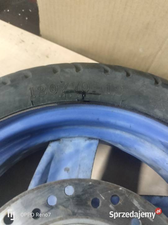 Przednie koło 12 skuter PGO popcorn TGB łódzkie Łubno sprzedam