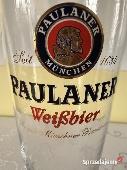 Szklanka Kufel Paulaner Weibier 05l Duża śląskie Czerwionka-Leszczyny