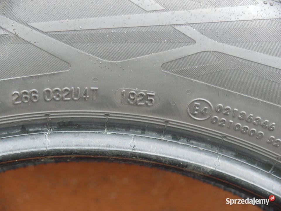 Używane opony letnie marki CONTINENTAL Eco 60 podkarpackie sprzedam