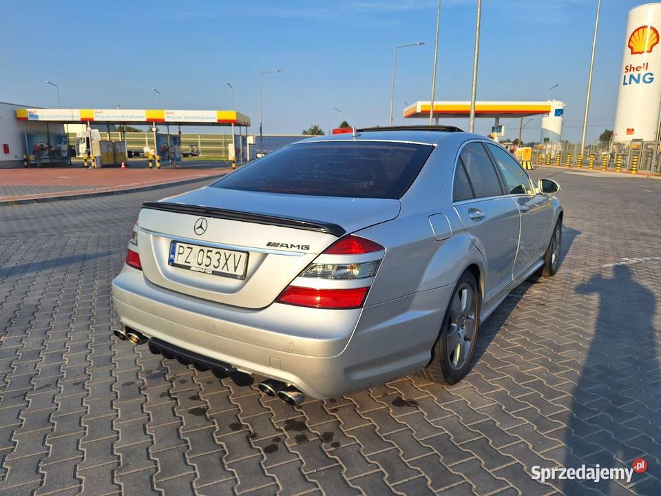 Mercedes SKlasa W221 35 V6 272 Benzyna AMG Vinie garażowany Kostrzyn