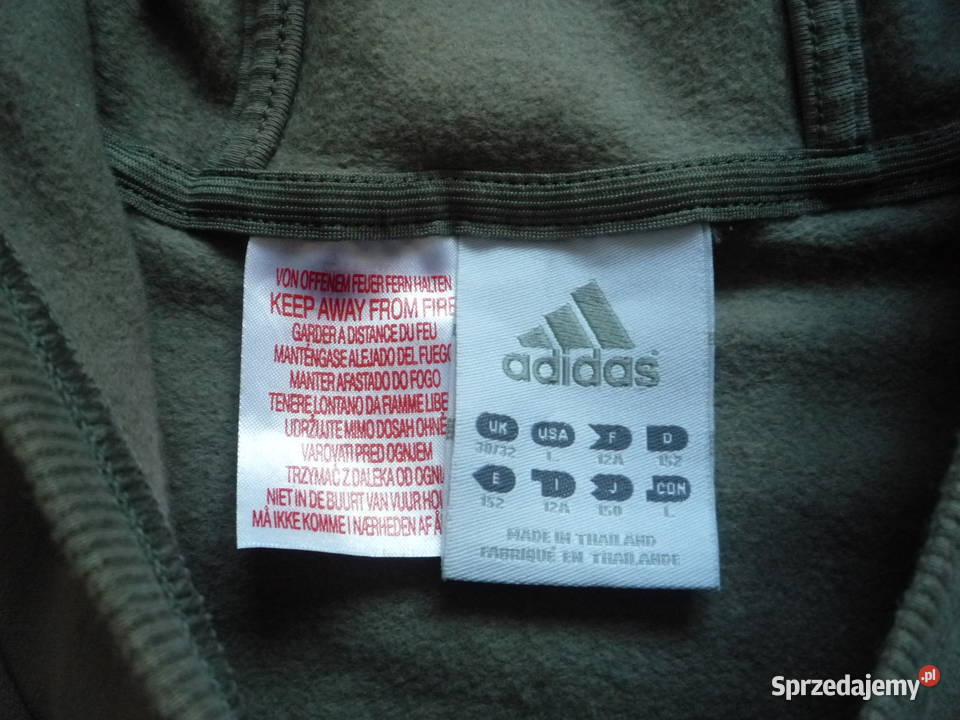 Adidas 122128 Khaki Bluza Kangurka z kapturem zachodniopomorskie Szczecin