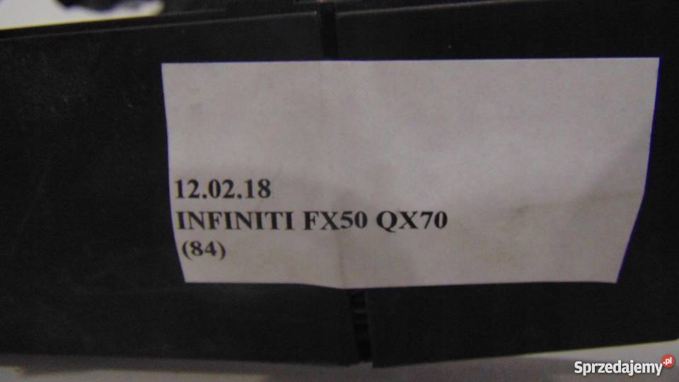 WIĄZKA PRZEWODY INSTALACJA UK INFINITI FX 50 QX materiały instalacyjne Nowy Tomyśl