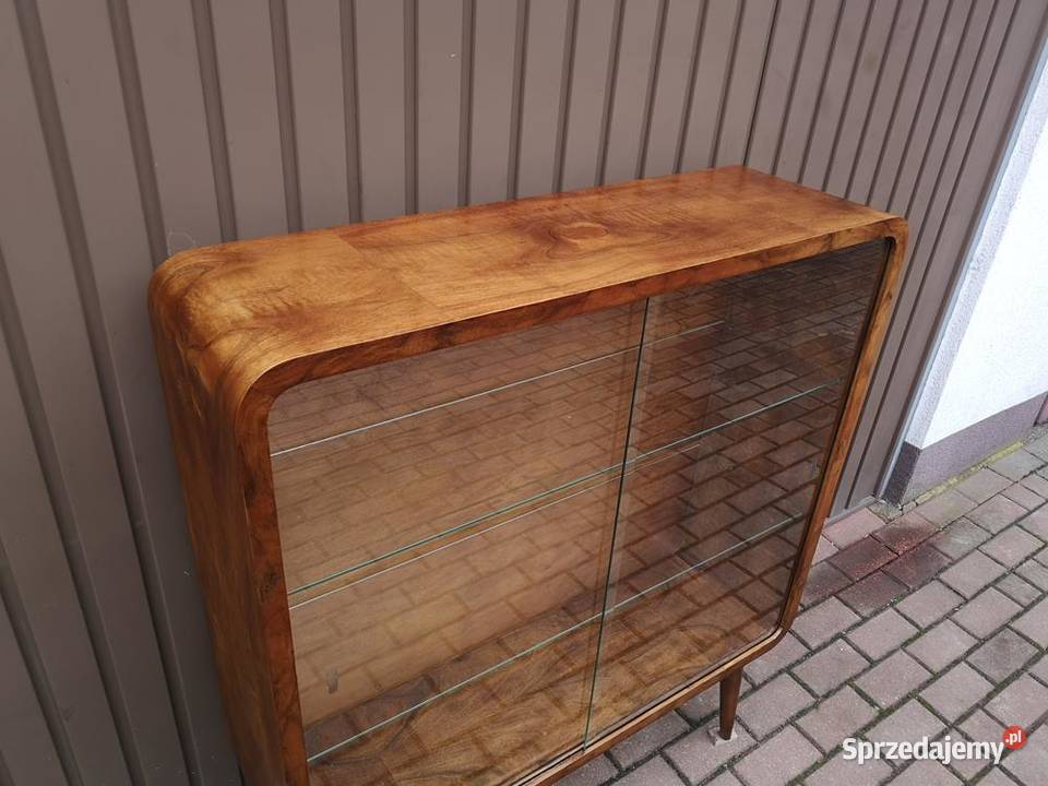 Witryna Biblioteka ARTDECO Orzech Stara Antyk sprzedam