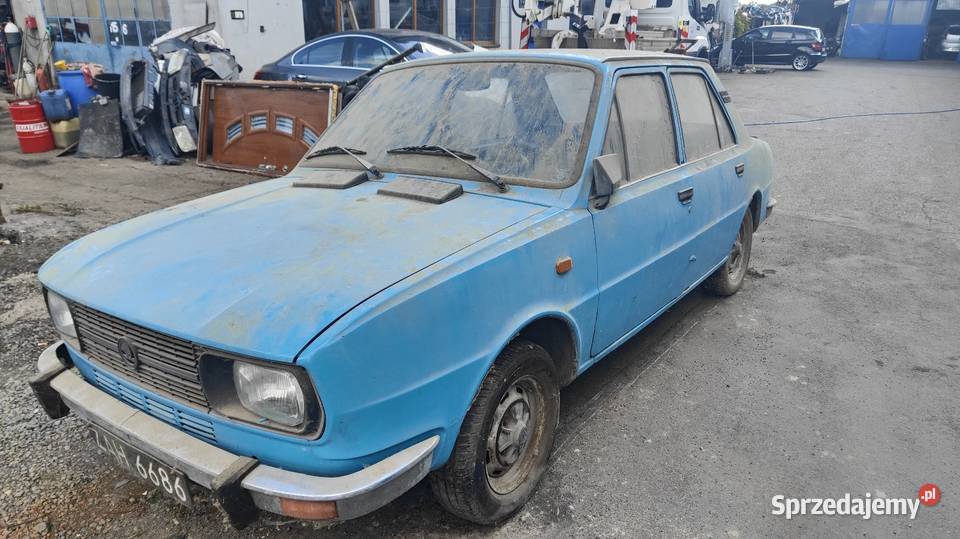 Skoda 105 oryginał zabytek lubelskie Zamość