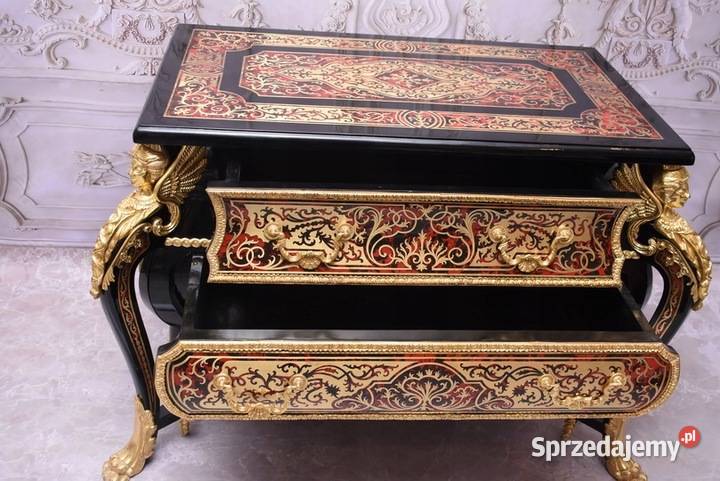 Królewska Komoda Szafa Boulle Liczne Zdobienia Kraków