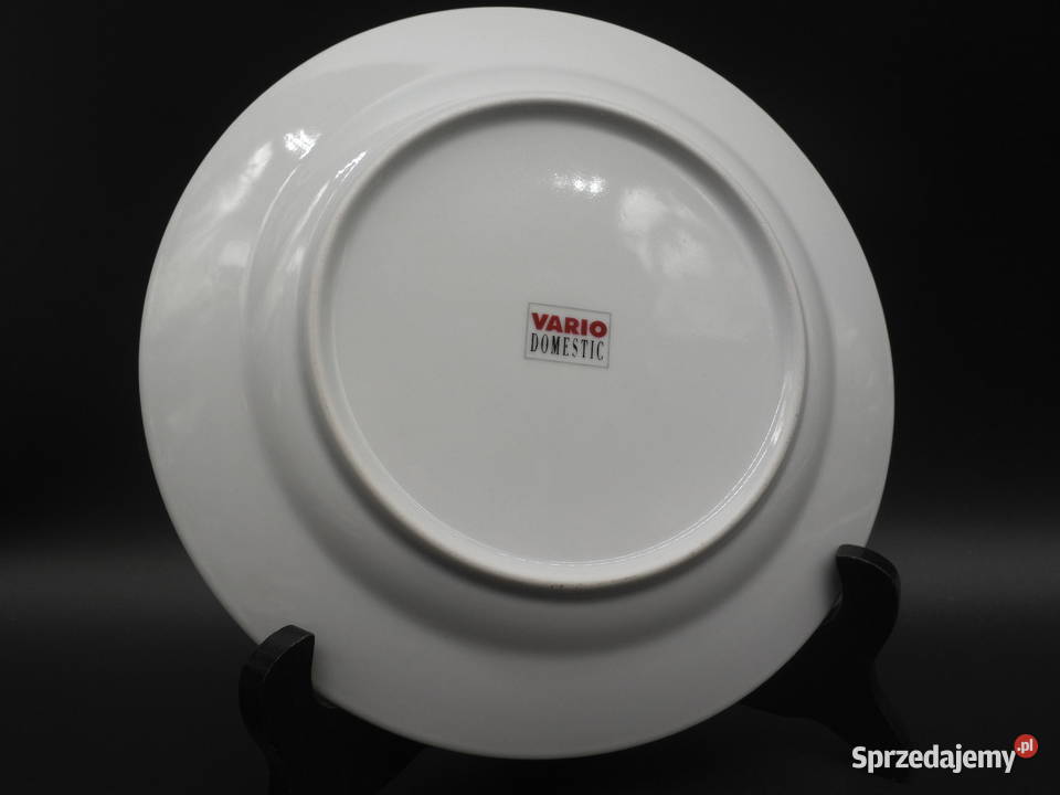 Talerz Porcelanowy z kolekcji bożonarodzeniowej Antyki, Sztuka, Kolekcje Raszków