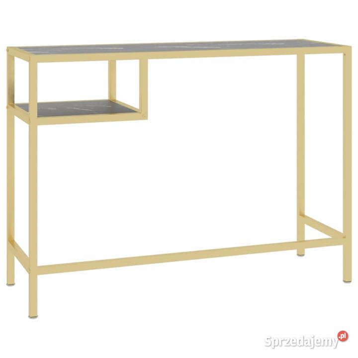 Biurko komputerowe czarny marmur 100x36x74 Pozostałe Warszawa